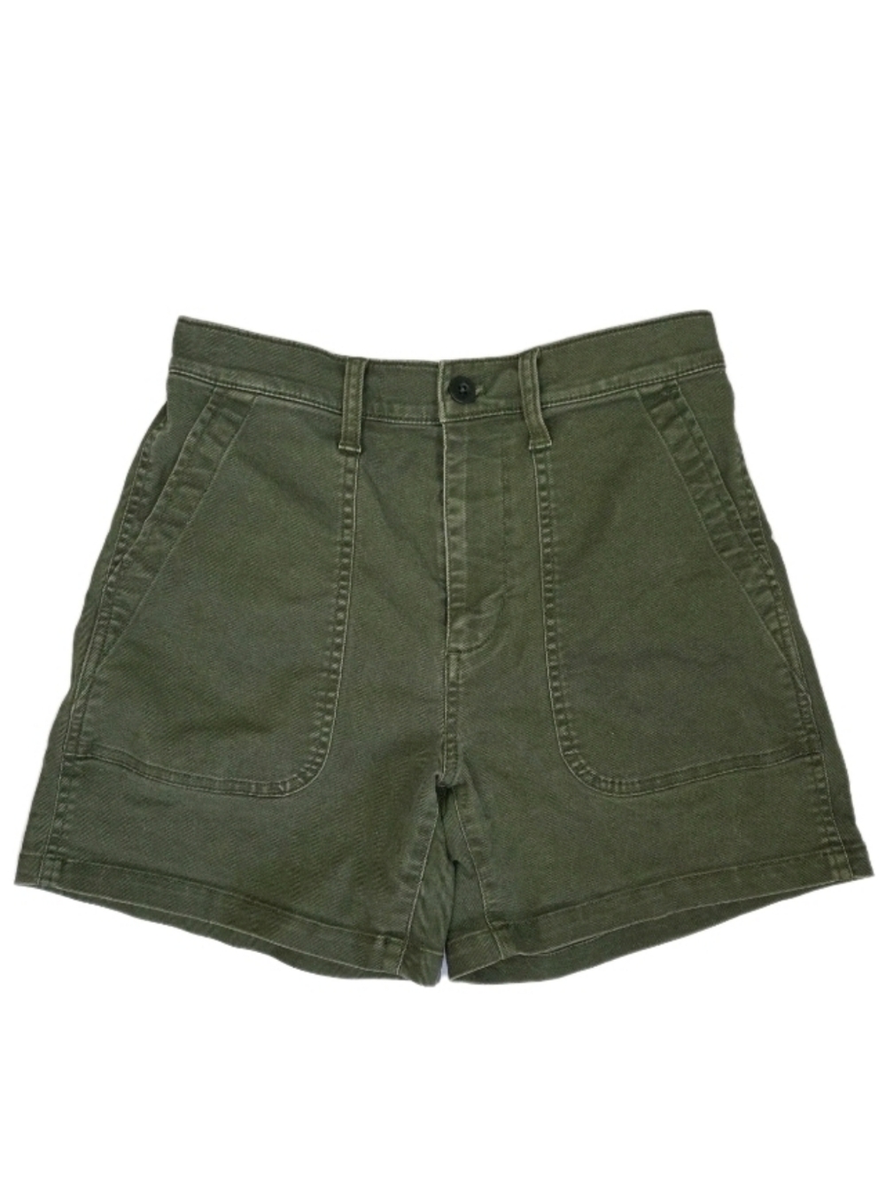 Madewell Womens The Perfect Vintage Fatigue Shorts Size 26 Desert Olive